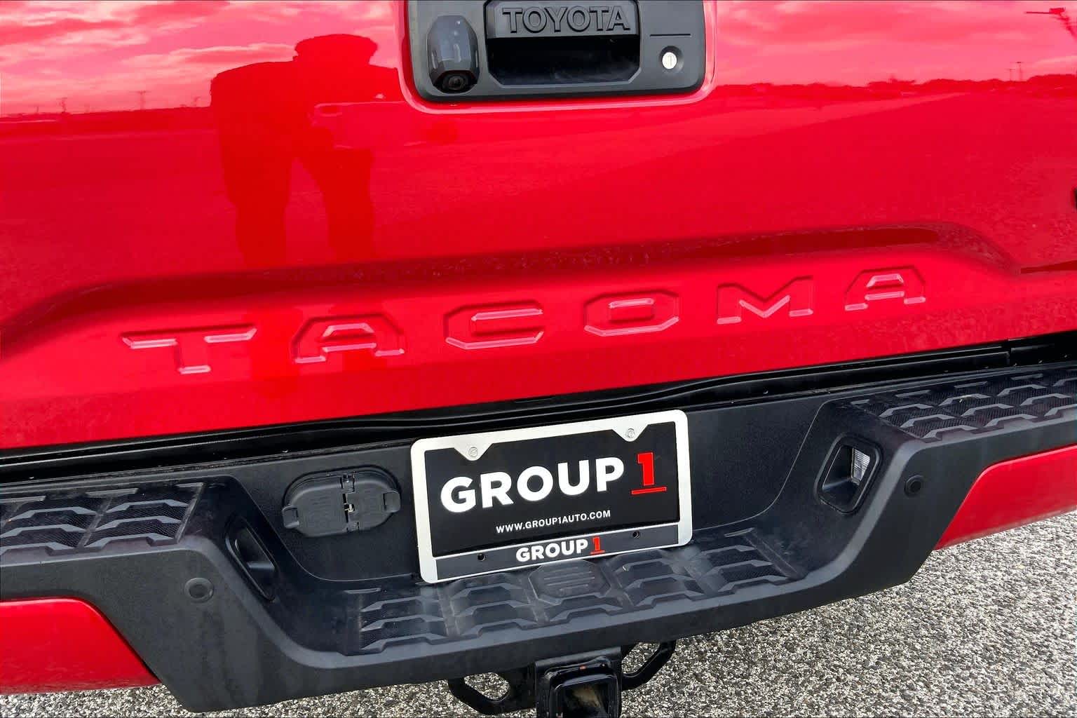2023 Toyota Tacoma TRD Off Road Barcelona Red Metallic at Group 1 Toyota Southwest