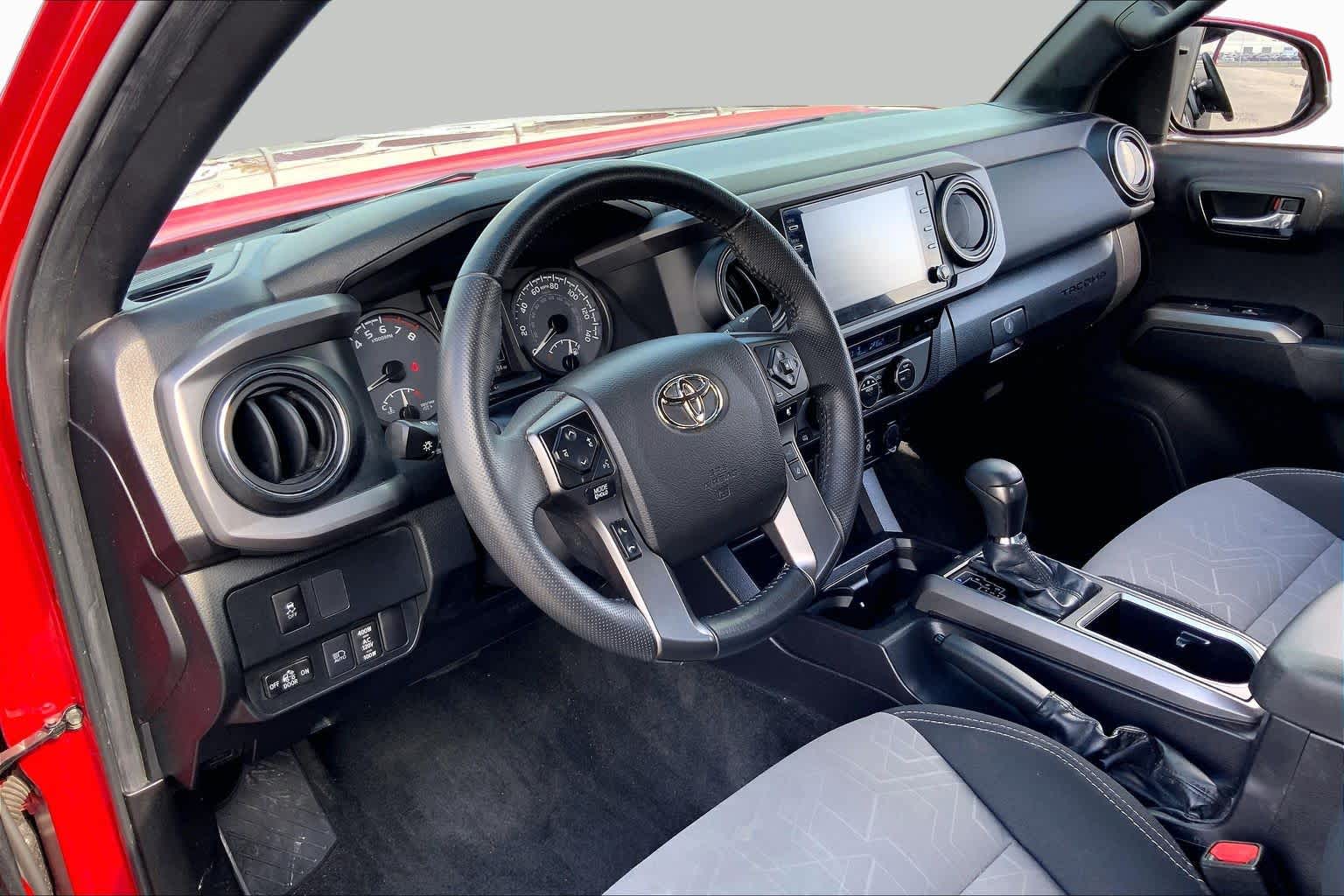 2023 Toyota Tacoma TRD Off Road Barcelona Red Metallic at Group 1 Toyota Southwest