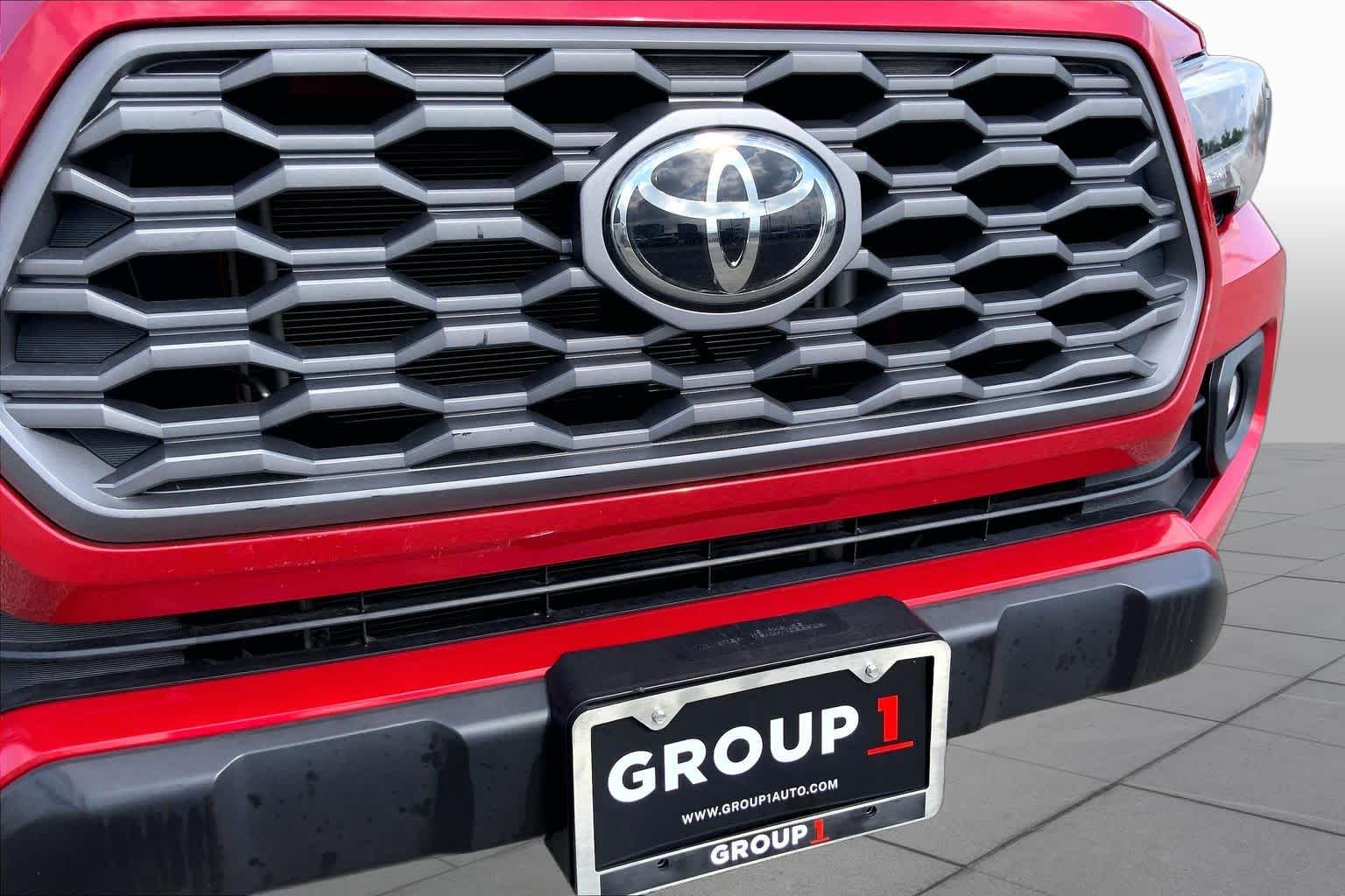 2023 Toyota Tacoma TRD Off Road Barcelona Red Metallic at Group 1 Toyota Southwest