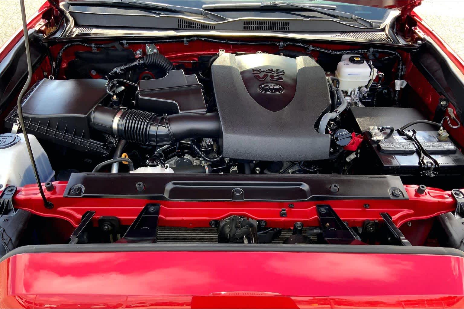 2023 Toyota Tacoma TRD Off Road Barcelona Red Metallic at Group 1 Toyota Southwest