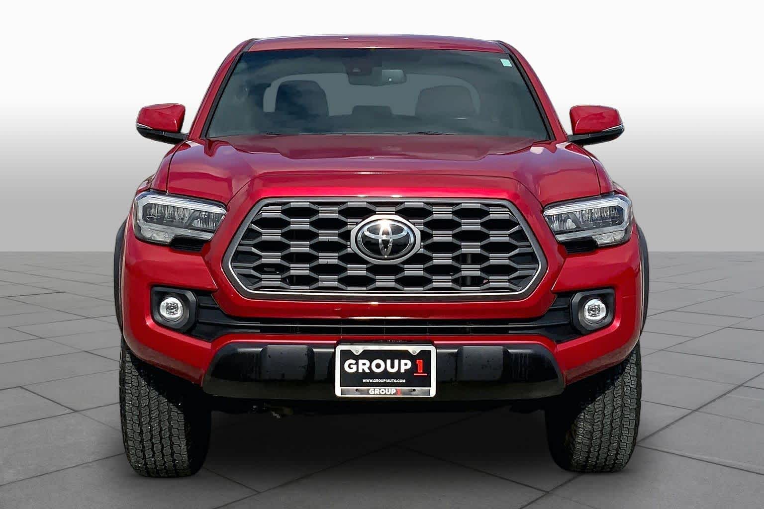 2023 Toyota Tacoma TRD Off Road Barcelona Red Metallic at Group 1 Toyota Southwest