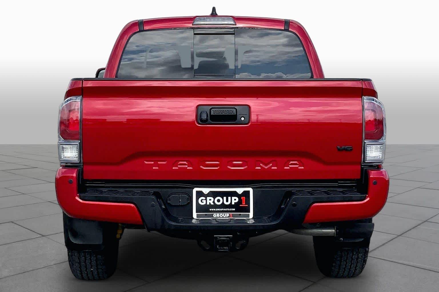 2023 Toyota Tacoma TRD Off Road Barcelona Red Metallic at Group 1 Toyota Southwest