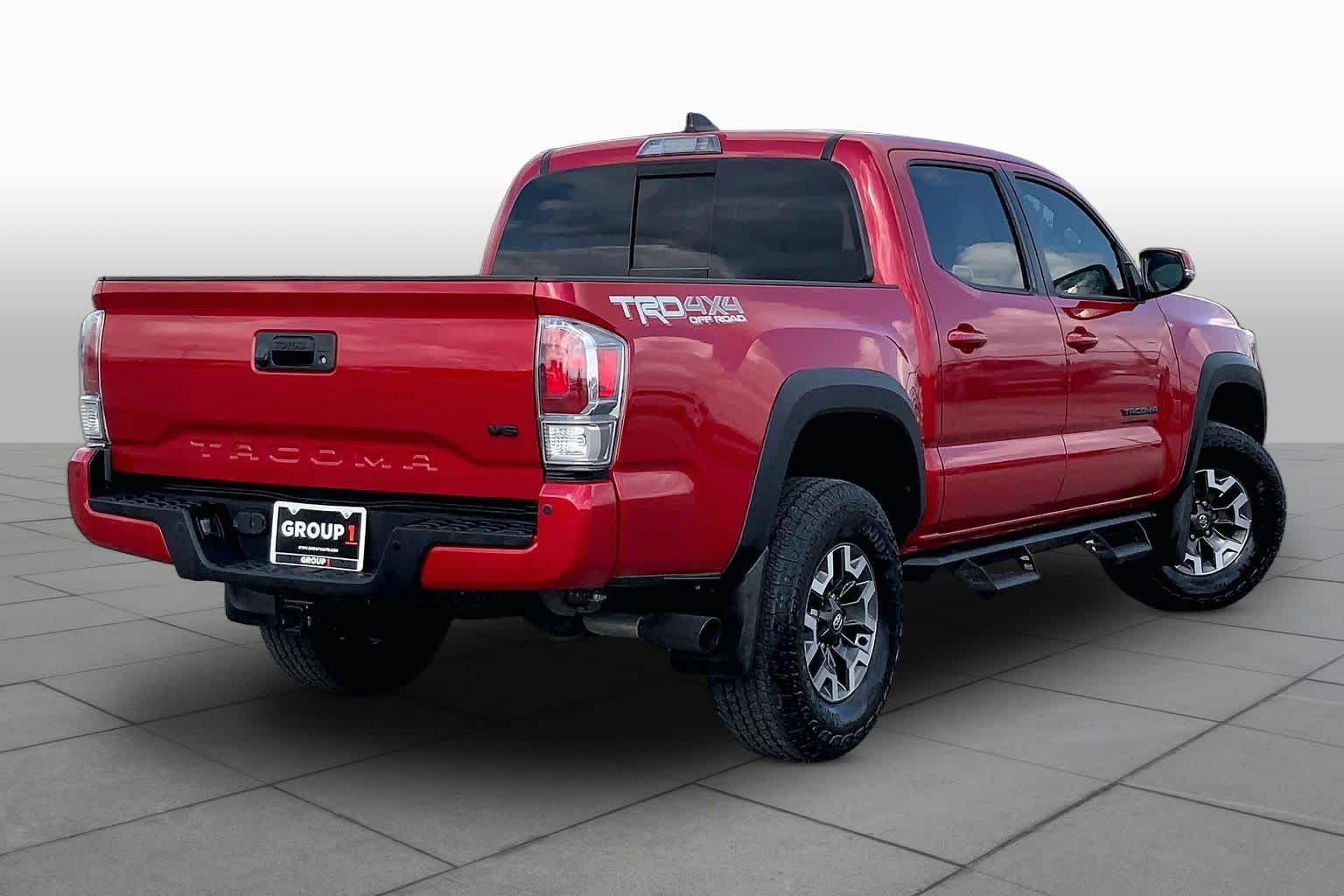 2023 Toyota Tacoma TRD Off Road Barcelona Red Metallic at Group 1 Toyota Southwest