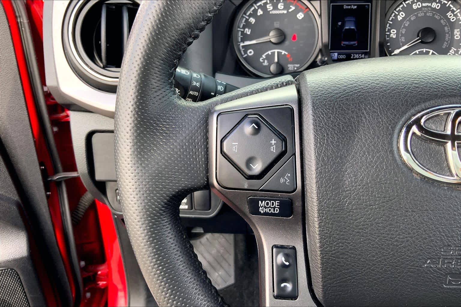 2023 Toyota Tacoma TRD Off Road Barcelona Red Metallic at Group 1 Toyota Southwest