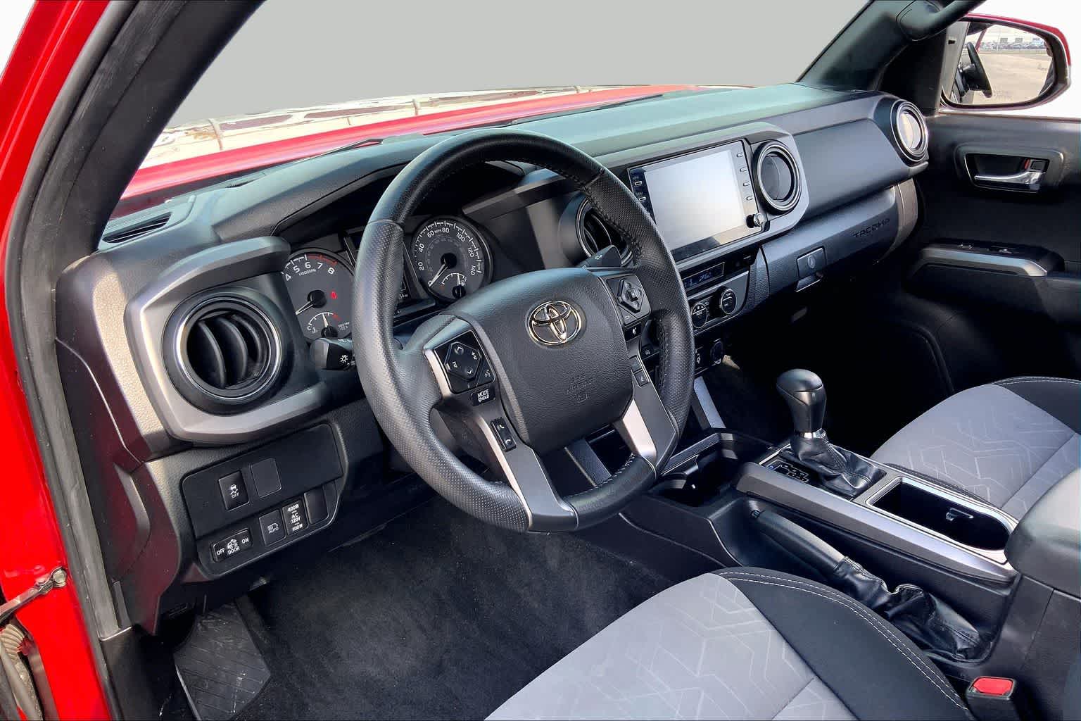 2023 Toyota Tacoma TRD Off Road Barcelona Red Metallic at Group 1 Toyota Southwest