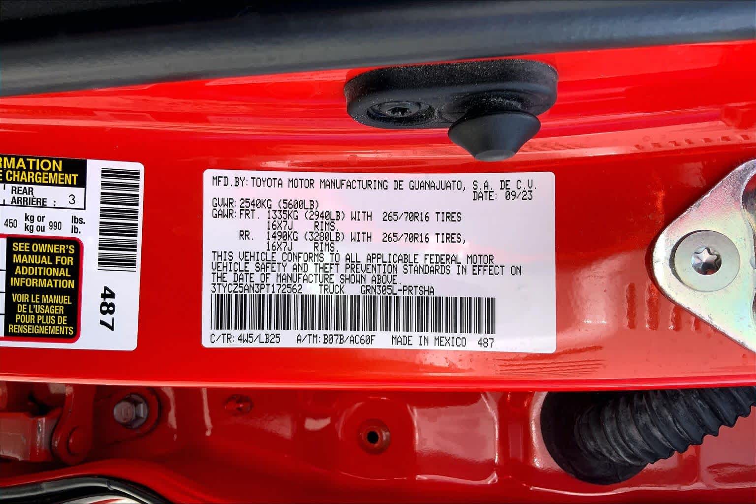 2023 Toyota Tacoma TRD Pro Solar Octane at Group 1 Toyota Southwest