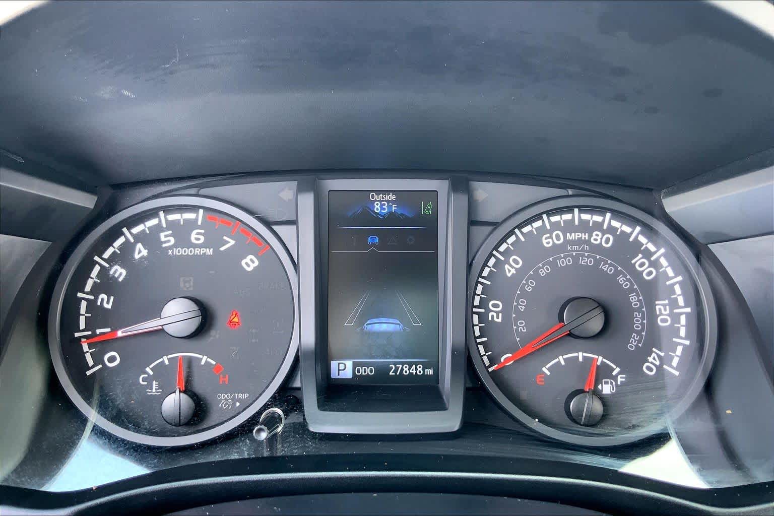 2023 Toyota Tacoma SR Barcelona Red Metallic at Group 1 Toyota Southwest