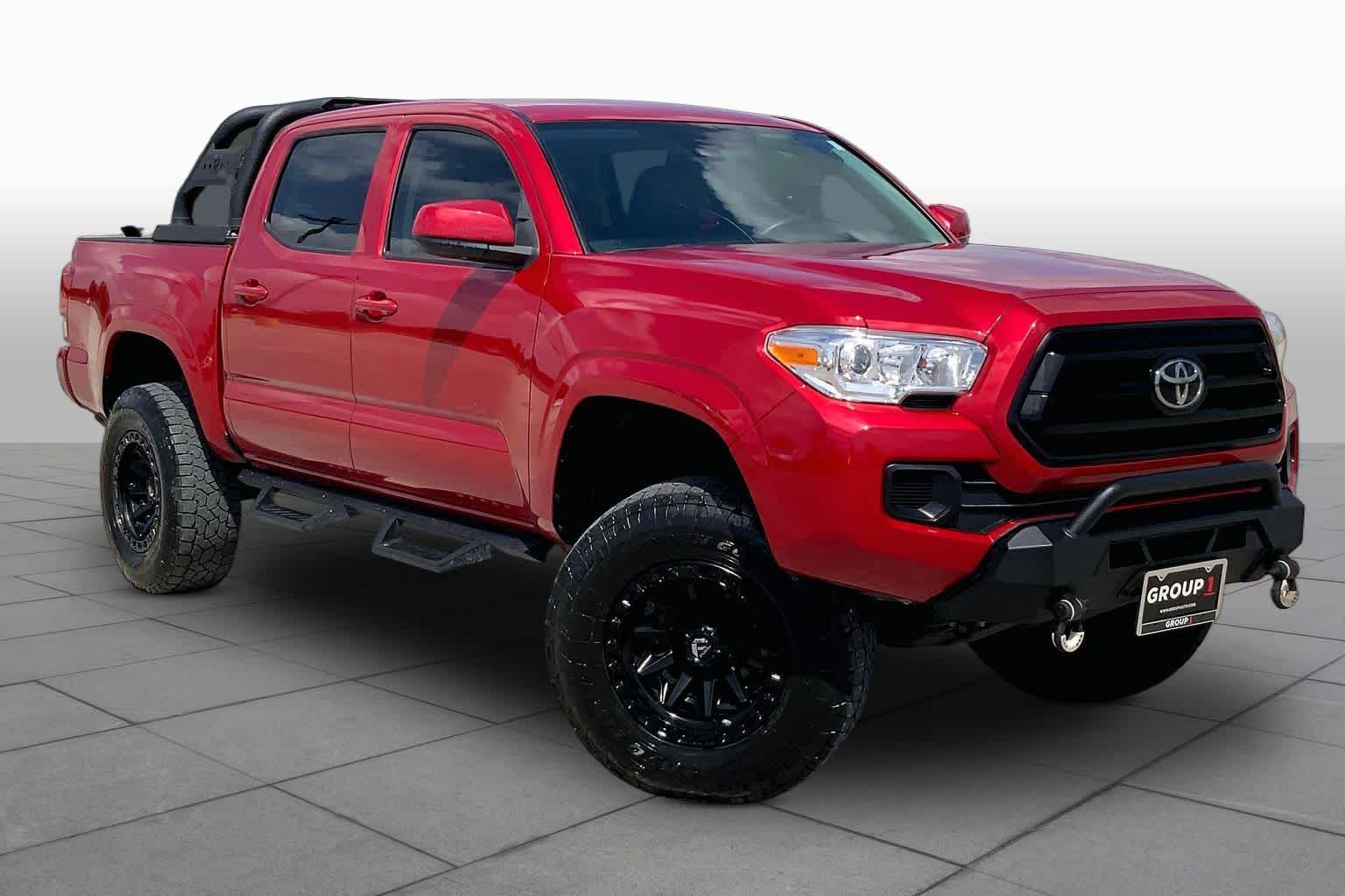 2023 Toyota Tacoma SR Barcelona Red Metallic at Group 1 Toyota Southwest