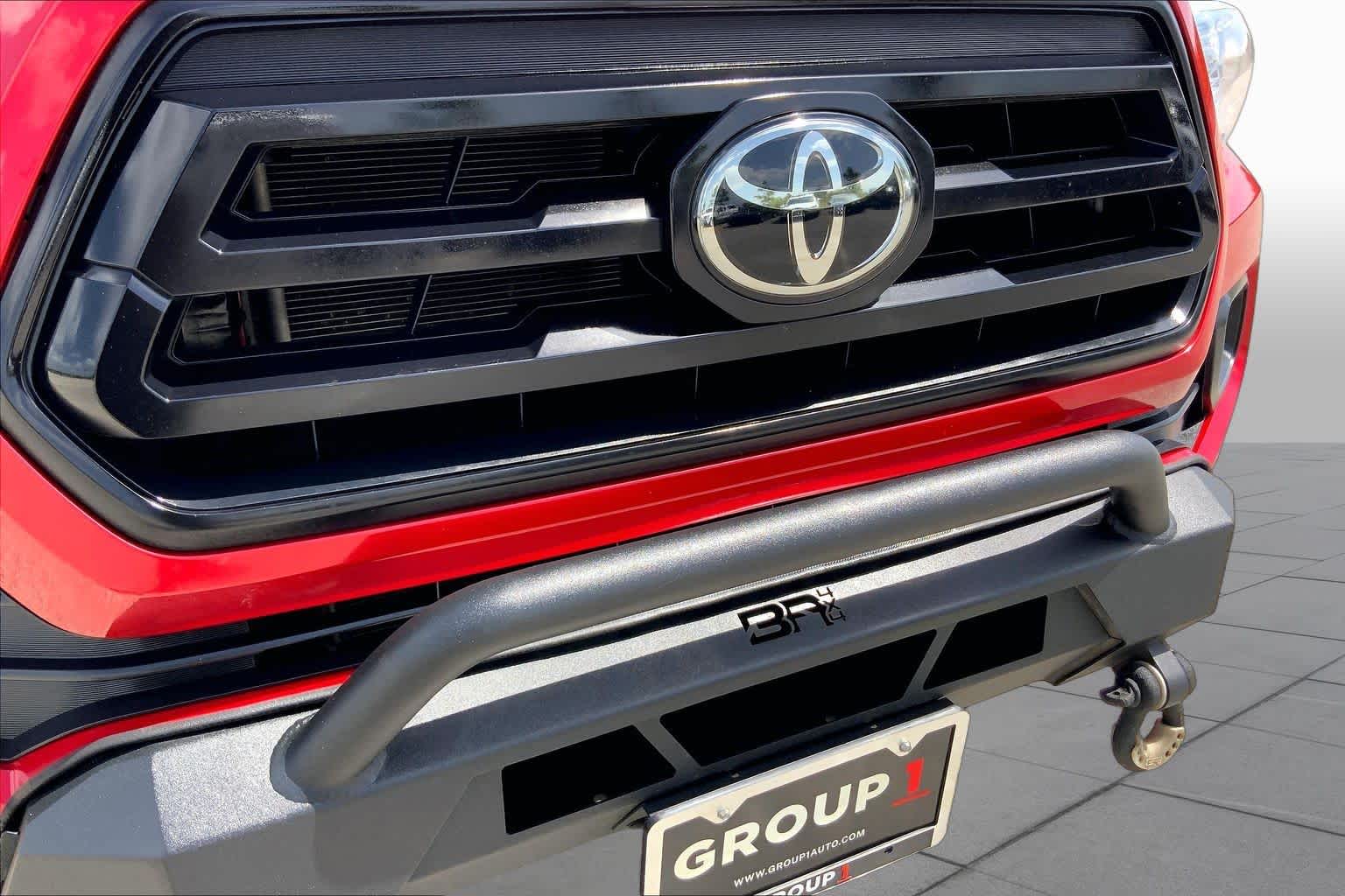 2023 Toyota Tacoma SR Barcelona Red Metallic at Group 1 Toyota Southwest