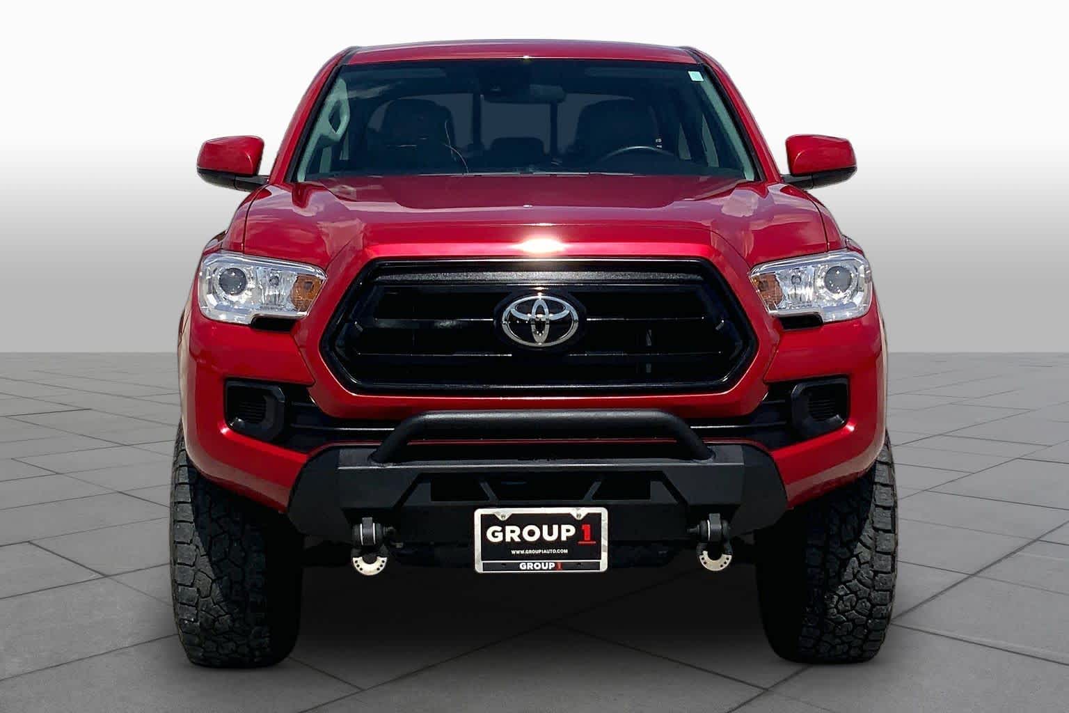 2023 Toyota Tacoma SR Barcelona Red Metallic at Group 1 Toyota Southwest