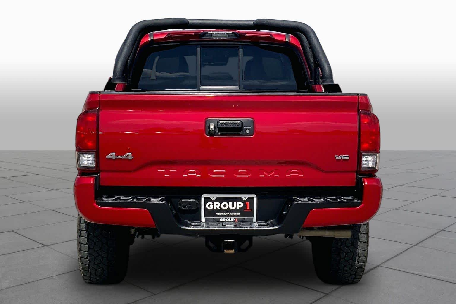 2023 Toyota Tacoma SR Barcelona Red Metallic at Group 1 Toyota Southwest