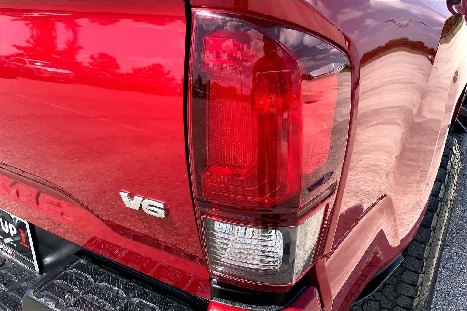 2023 Toyota Tacoma SR Barcelona Red Metallic at Group 1 Toyota Southwest