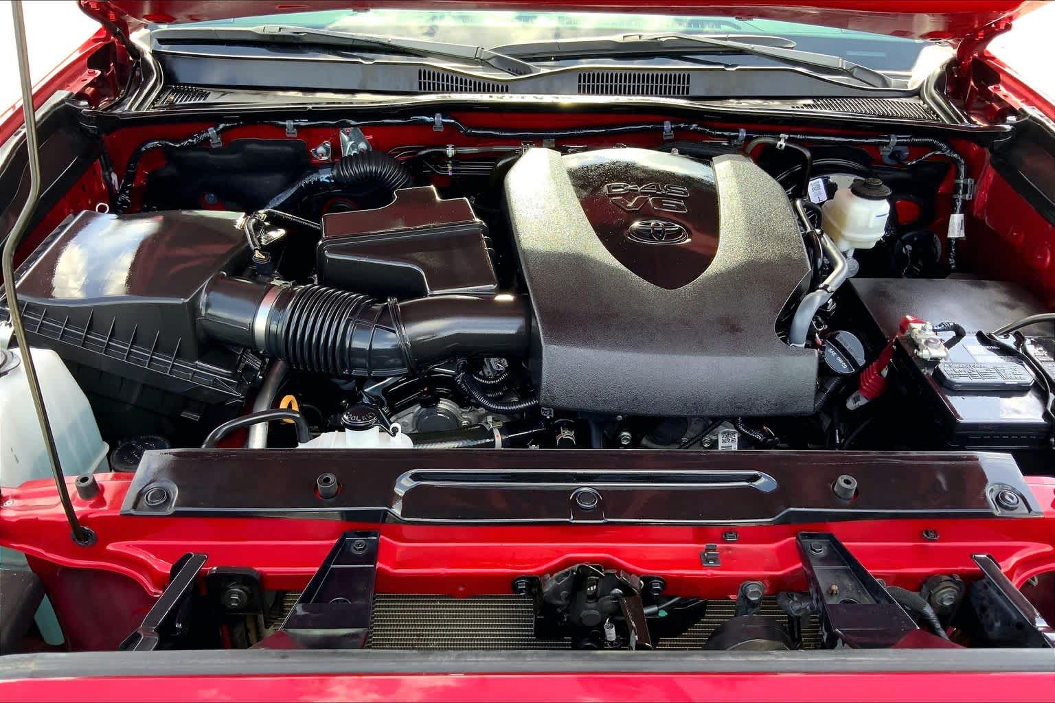 2023 Toyota Tacoma SR Barcelona Red Metallic at Group 1 Toyota Southwest