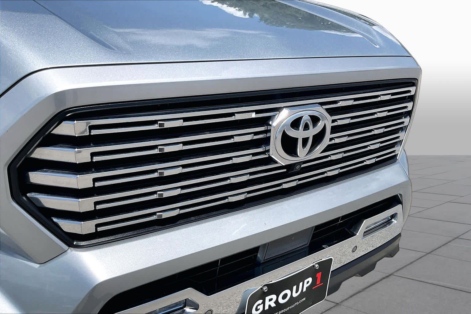 2024 Toyota Tacoma Limited Hybrid Celestial Silver Metallic at Group 1 Toyota Southwest