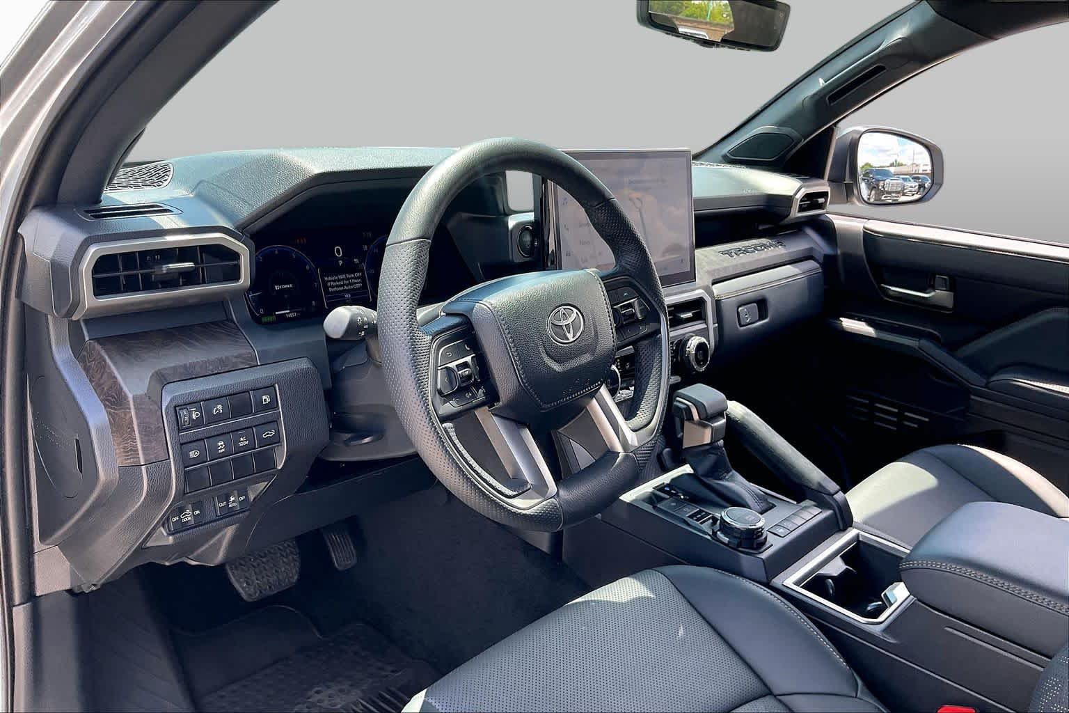 2024 Toyota Tacoma Limited Hybrid Celestial Silver Metallic at Group 1 Toyota Southwest