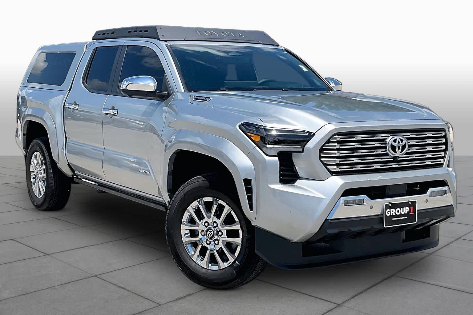 2024 Toyota Tacoma Limited Hybrid Celestial Silver Metallic at Group 1 Toyota Southwest