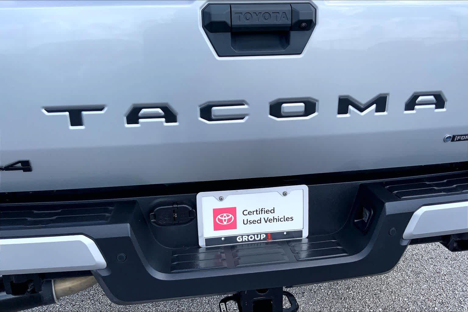 2024 Toyota Tacoma TRD Sport Hybrid Celestial Silver Metallic at Group 1 Toyota Southwest