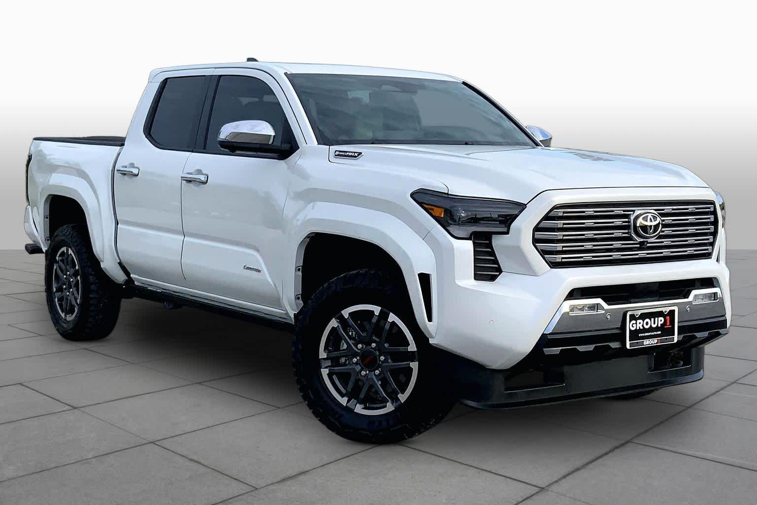 2025 Toyota Tacoma Limited Hybrid Wind Chill Pearl at Group 1 GMC Buick South