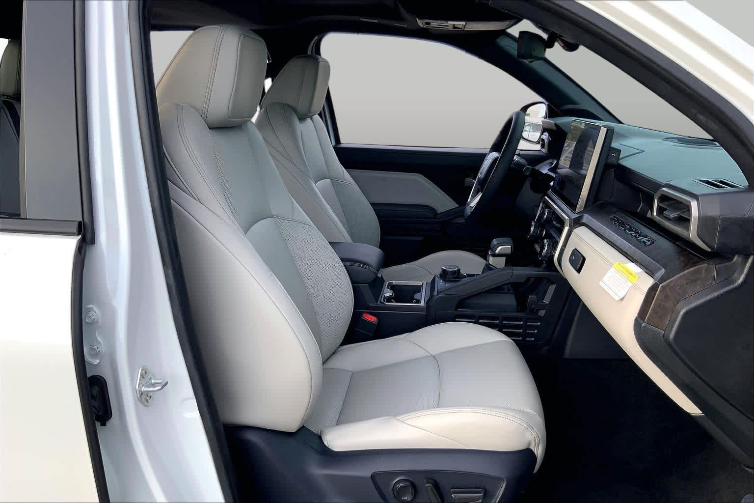 2025 Toyota Tacoma Limited Hybrid Wind Chill Pearl at Group 1 GMC Buick South