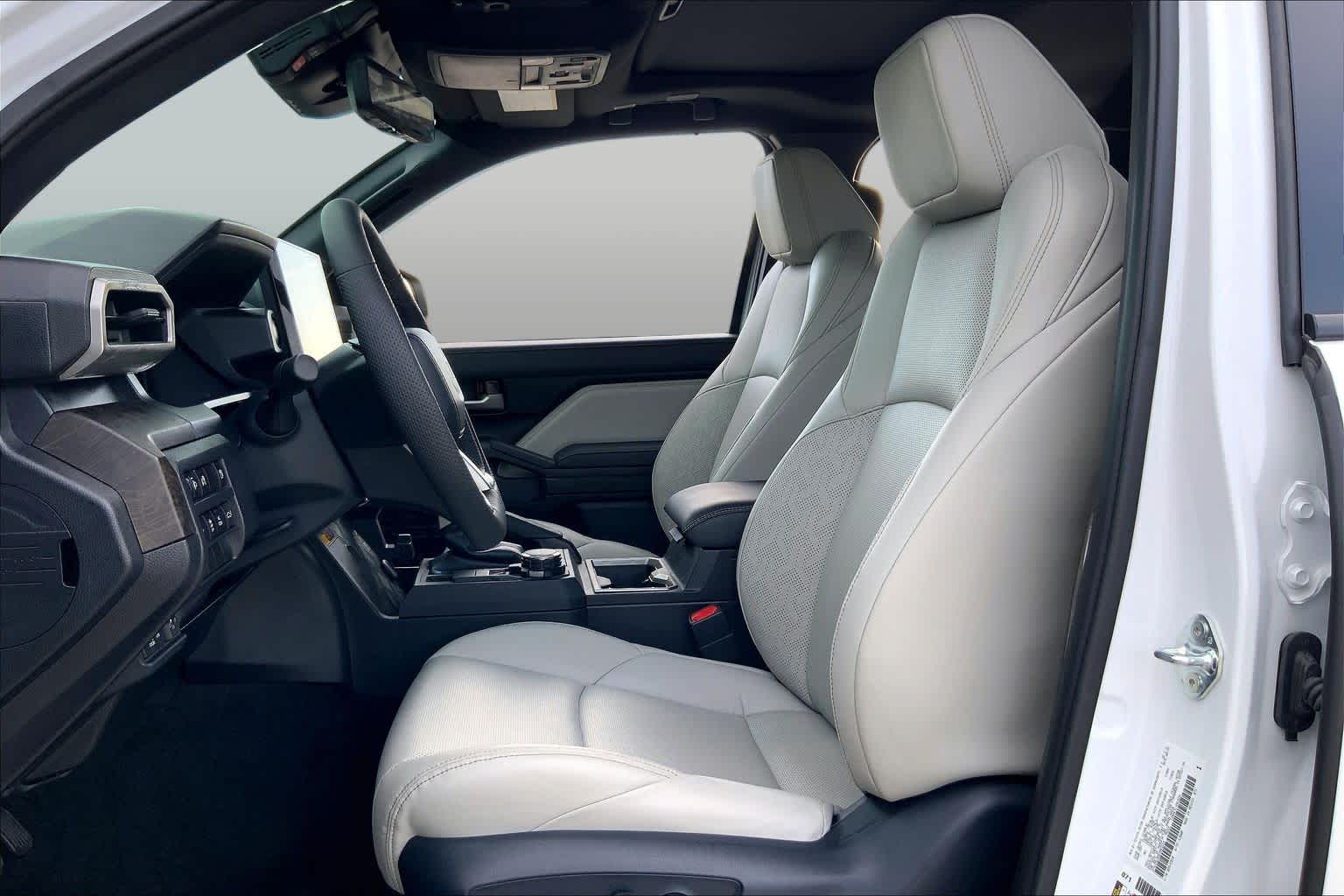 2025 Toyota Tacoma Limited Hybrid Wind Chill Pearl at Group 1 GMC Buick South