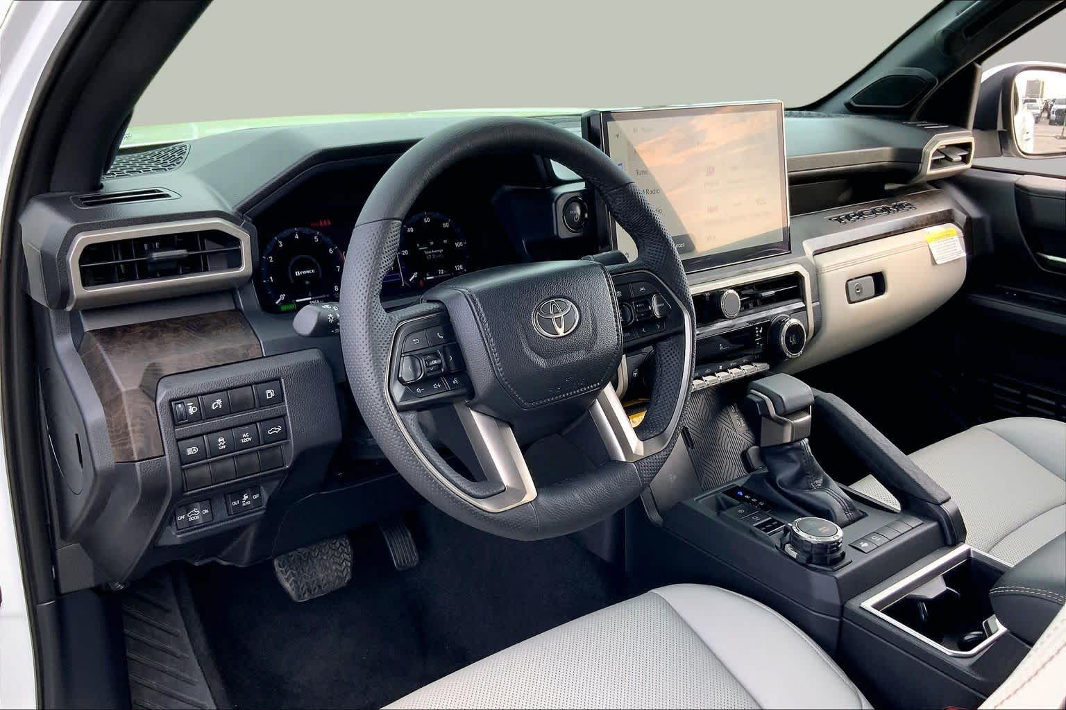 2025 Toyota Tacoma Limited Hybrid Wind Chill Pearl at Group 1 GMC Buick South