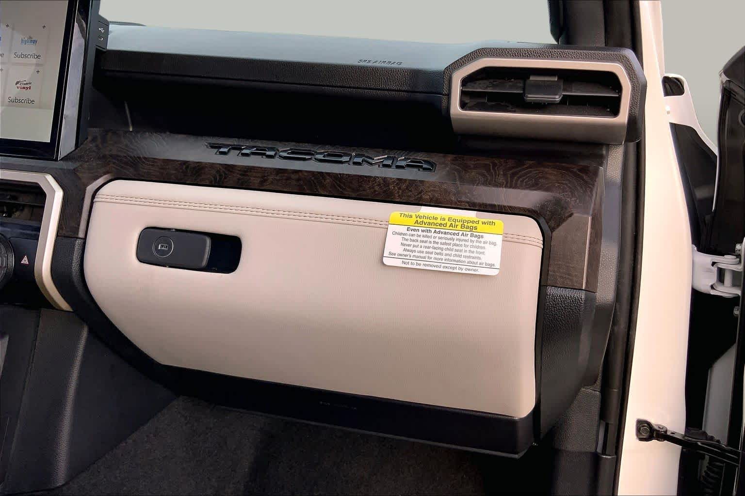 2025 Toyota Tacoma Limited Hybrid Wind Chill Pearl at Group 1 GMC Buick South