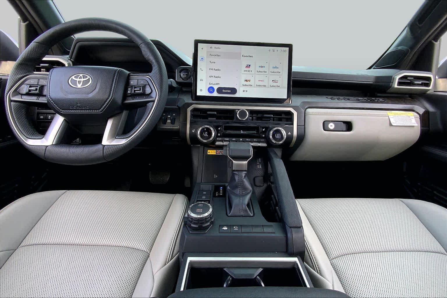 2025 Toyota Tacoma Limited Hybrid Wind Chill Pearl at Group 1 GMC Buick South
