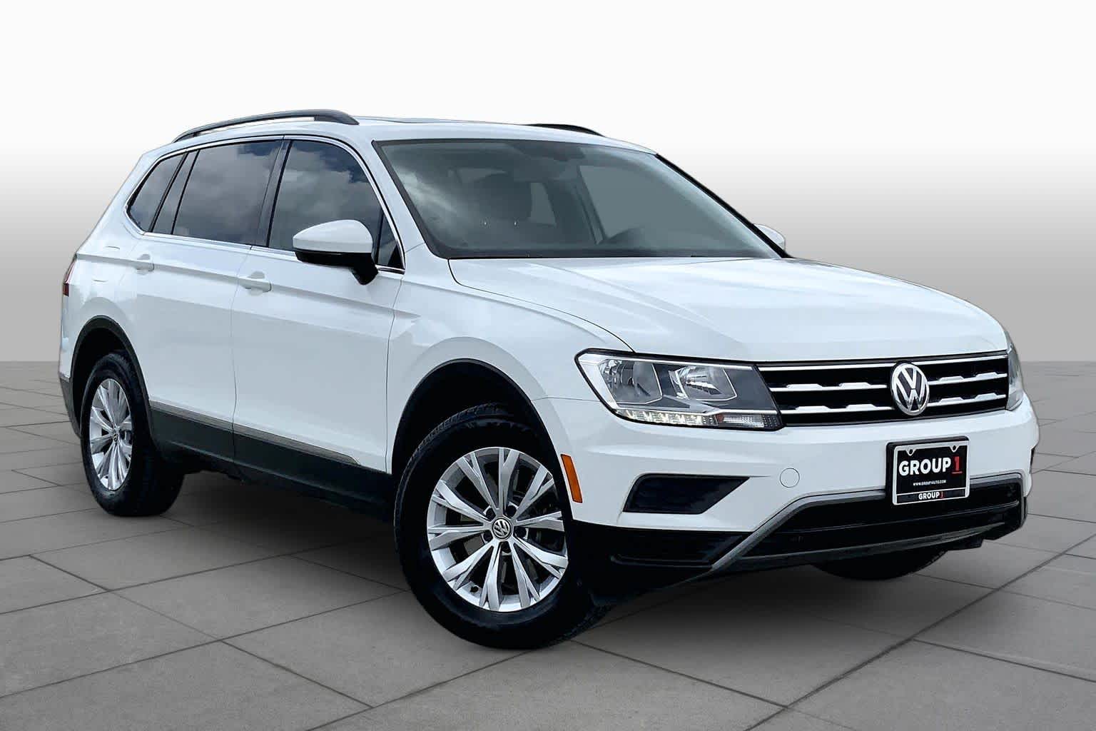 2018 Volkswagen Tiguan SE Pure White at AutoNation USA Katy