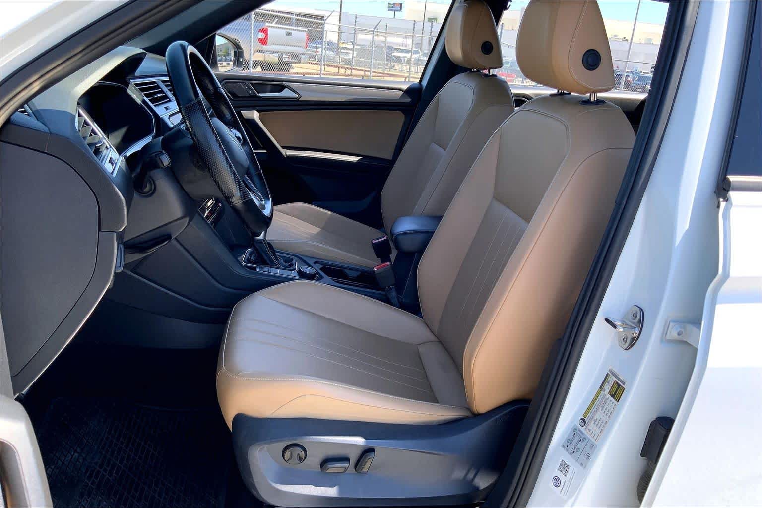 2022 Volkswagen Tiguan SE R-Line Black Pure White at Beck & Masten Kia