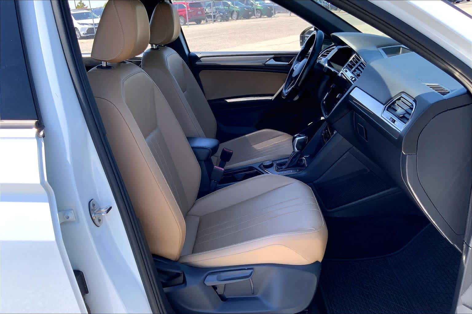 2022 Volkswagen Tiguan SE R-Line Black Pure White at Beck & Masten Kia