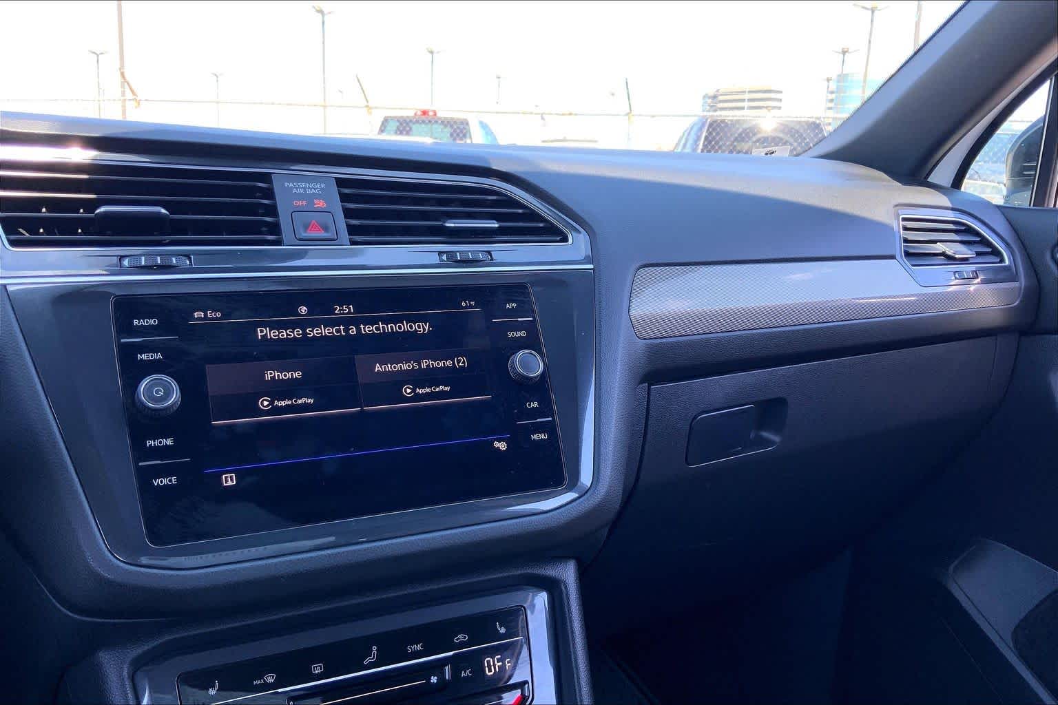 2022 Volkswagen Tiguan SE R-Line Black Pure White at Beck & Masten Kia