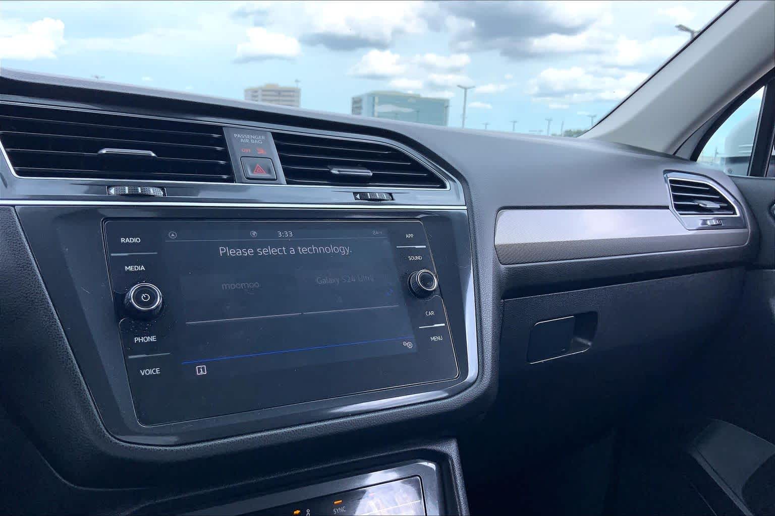 2023 Volkswagen Tiguan SE Opal White Pearl at Friendly Ford Crosby