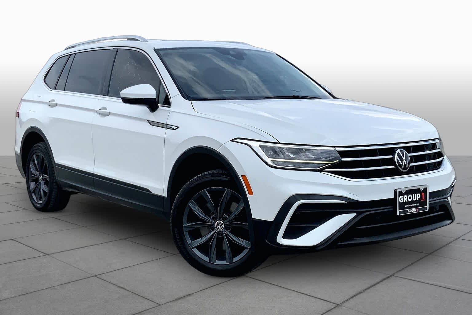 2023 Volkswagen Tiguan SE Opal White Pearl at Friendly Ford Crosby