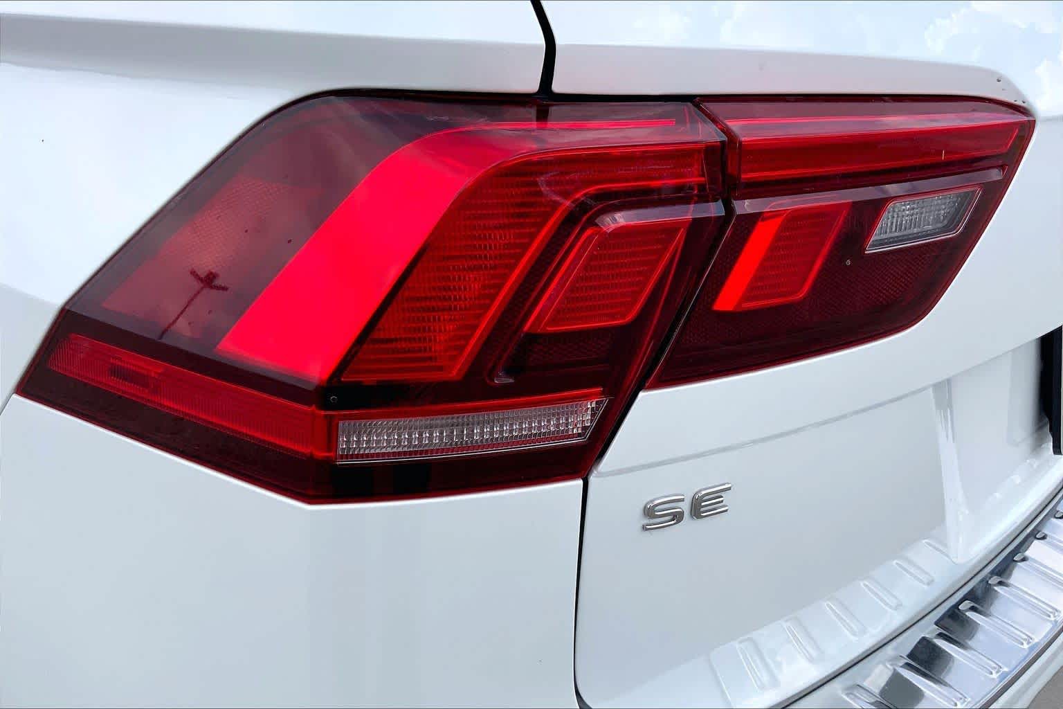 2023 Volkswagen Tiguan SE Opal White Pearl at Friendly Ford Crosby
