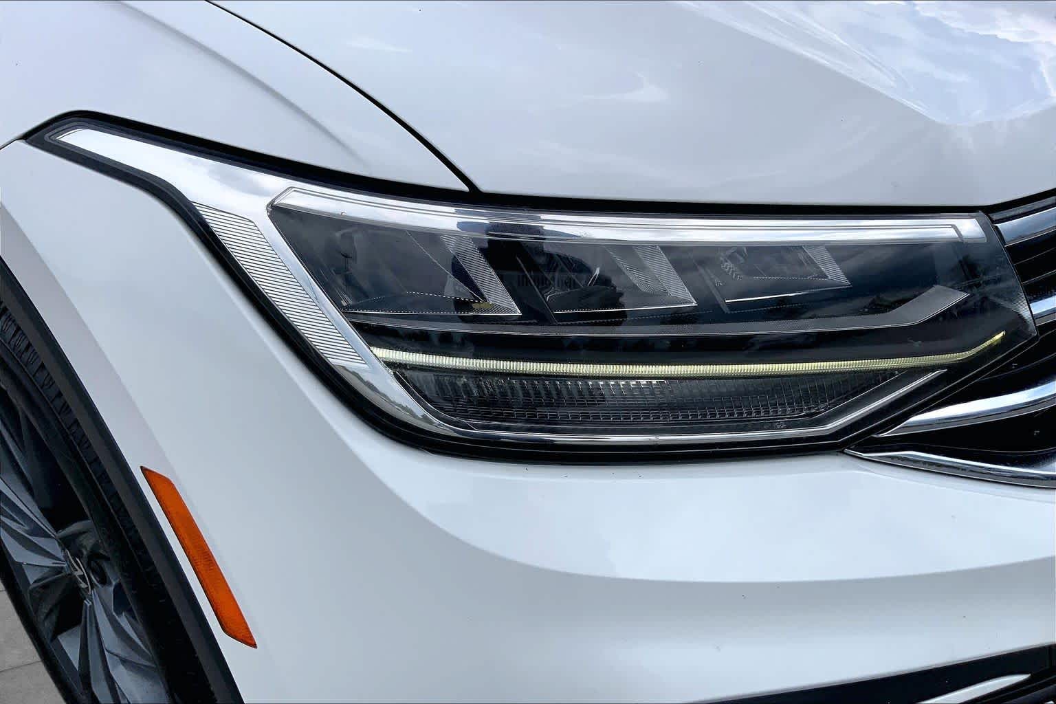2023 Volkswagen Tiguan SE Opal White Pearl at Friendly Ford Crosby
