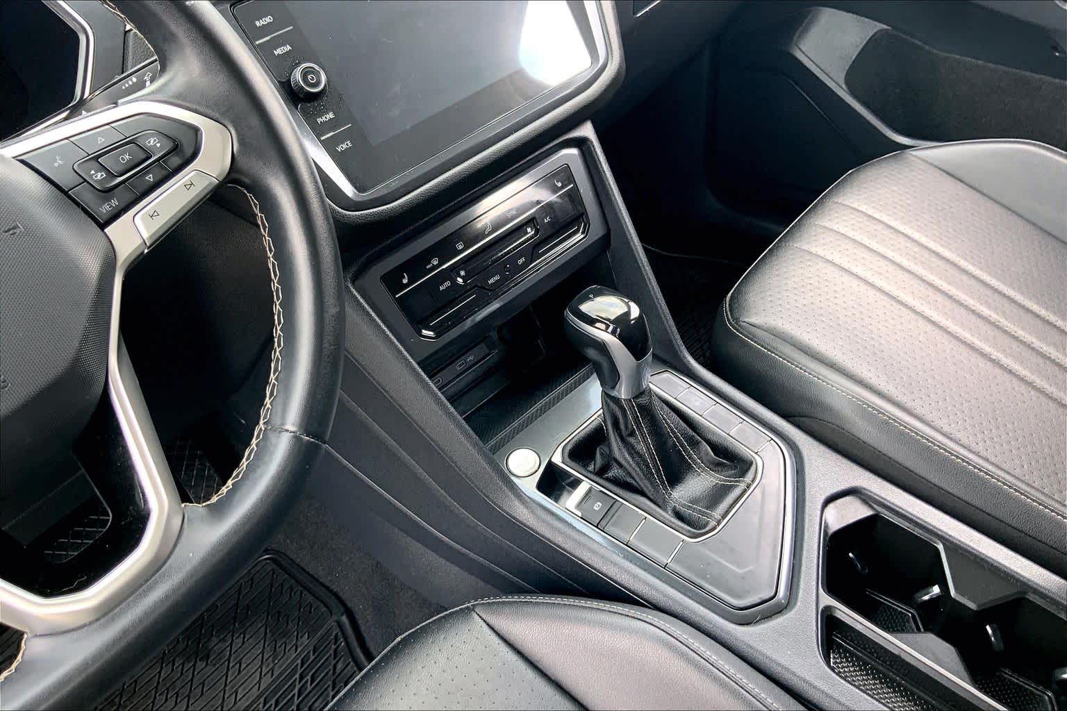 2023 Volkswagen Tiguan SE Opal White Pearl at Friendly Ford Crosby