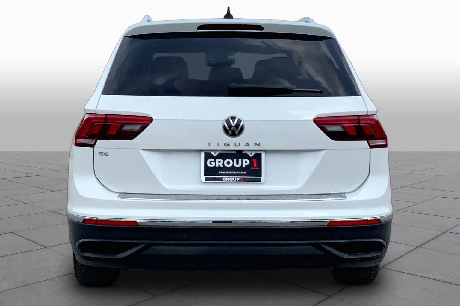 2023 Volkswagen Tiguan SE Opal White Pearl at Friendly Ford Crosby