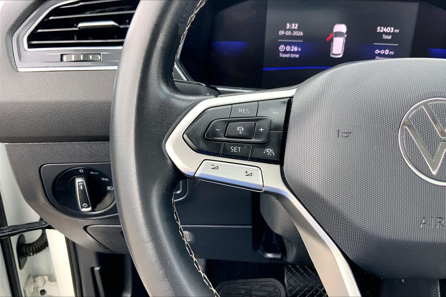 2023 Volkswagen Tiguan SE Opal White Pearl at Friendly Ford Crosby
