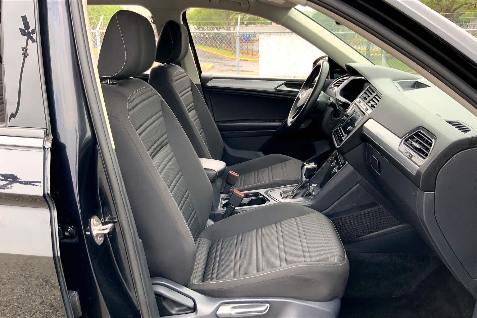 2023 Volkswagen Tiguan S Deep Black Pearl at AutoNation Ford Gulf Fwy