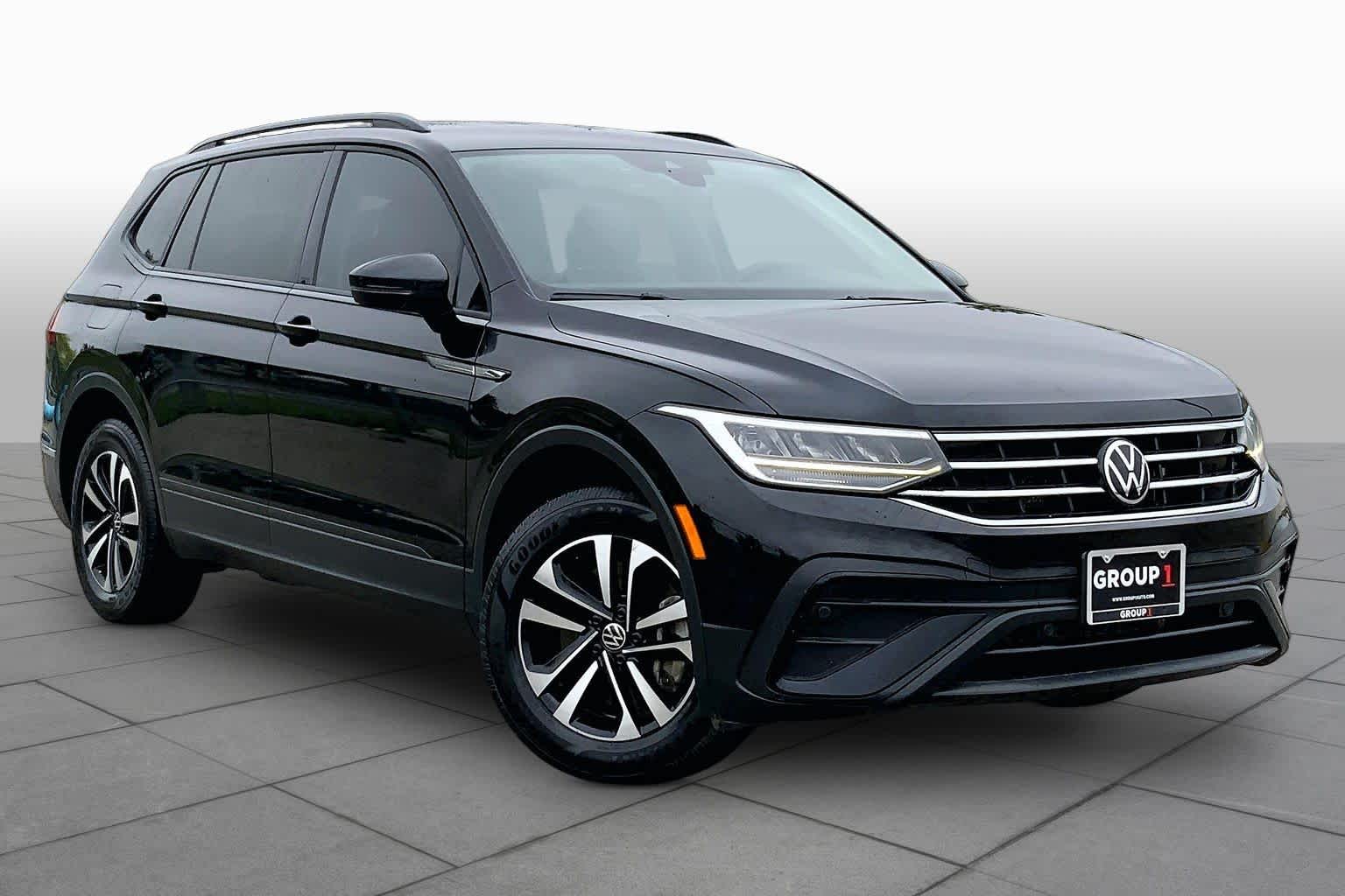 2023 Volkswagen Tiguan S Deep Black Pearl at AutoNation Ford Gulf Fwy