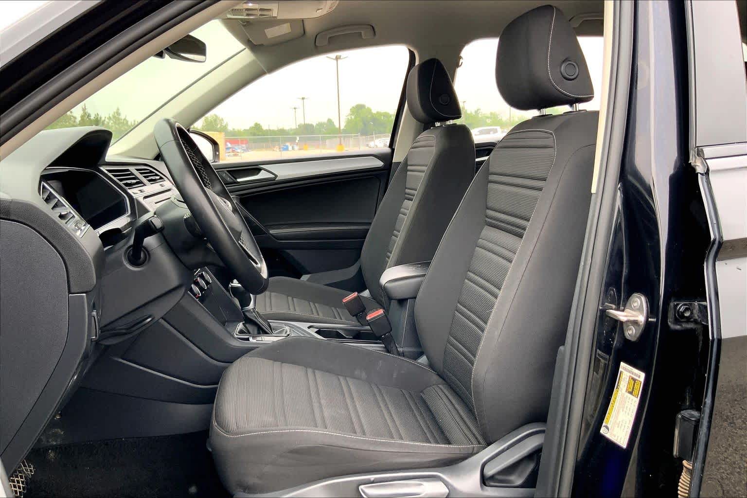 2023 Volkswagen Tiguan S Deep Black Pearl at AutoNation Ford Gulf Fwy