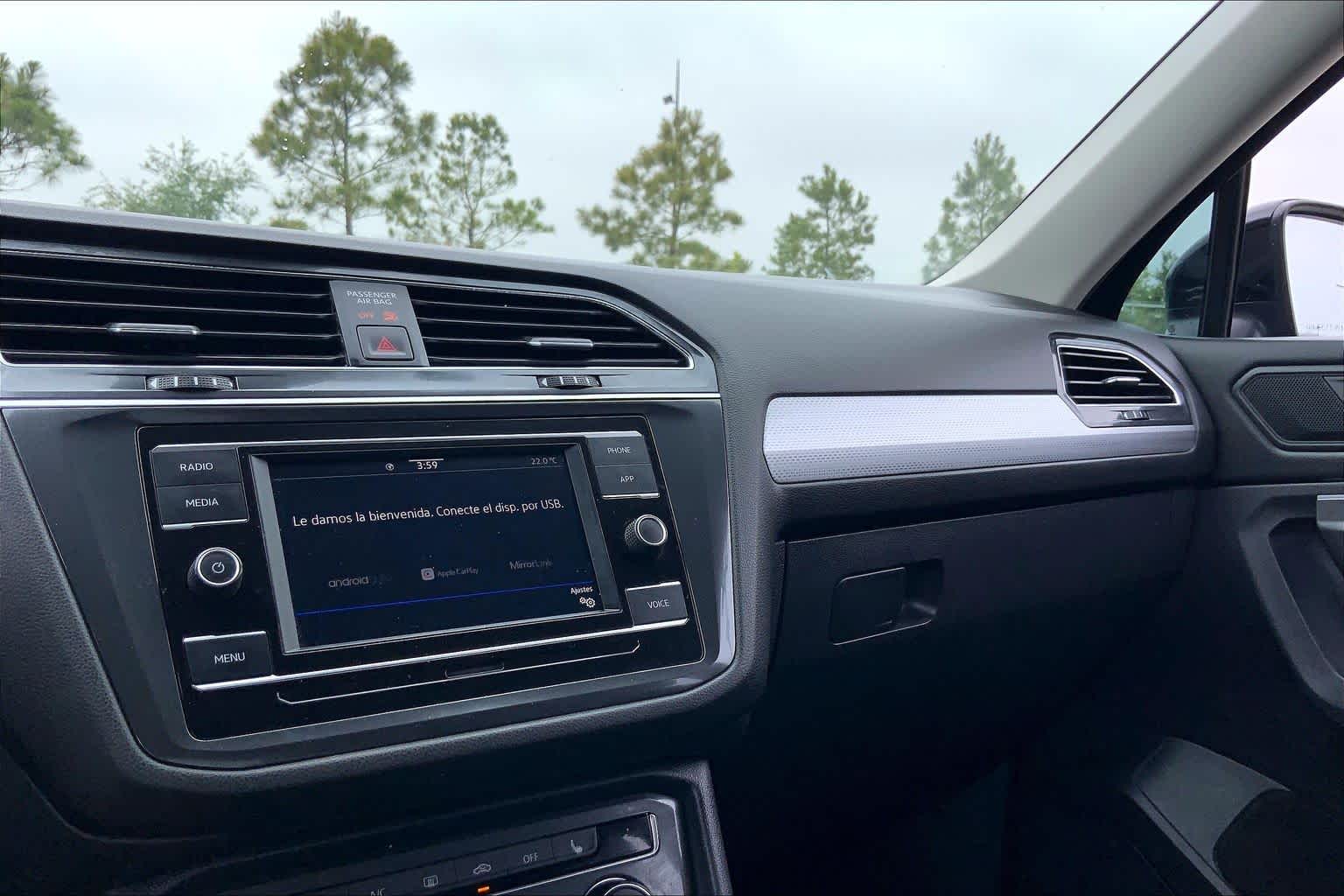 2023 Volkswagen Tiguan S Deep Black Pearl at AutoNation Ford Gulf Fwy