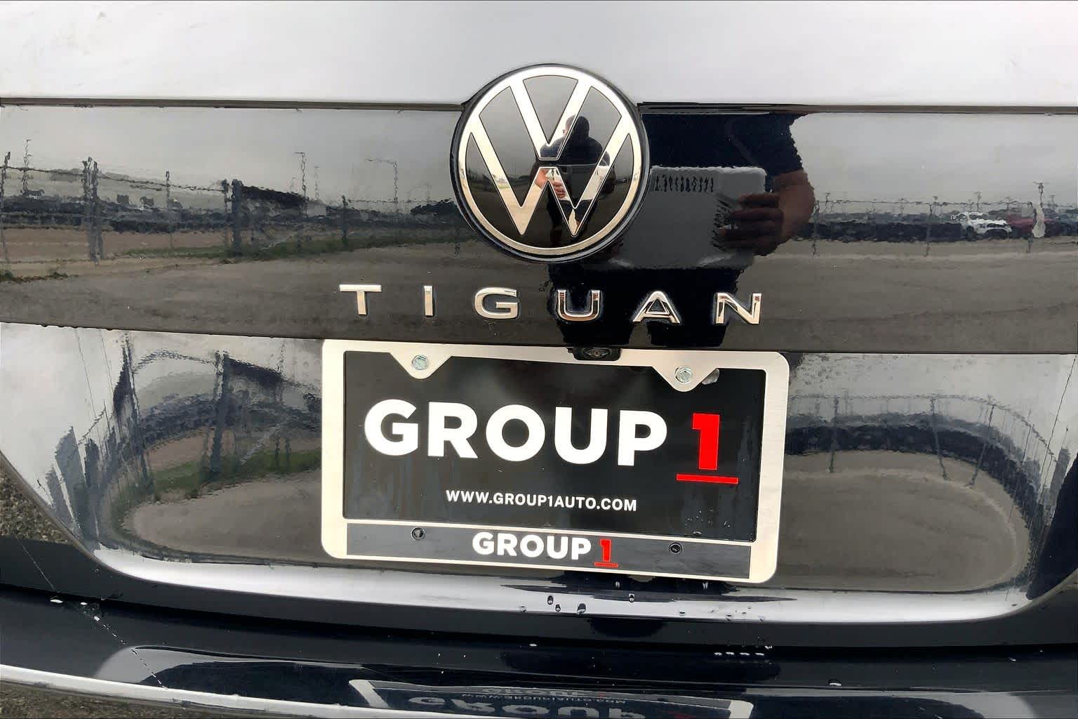2023 Volkswagen Tiguan S Deep Black Pearl at AutoNation Ford Gulf Fwy
