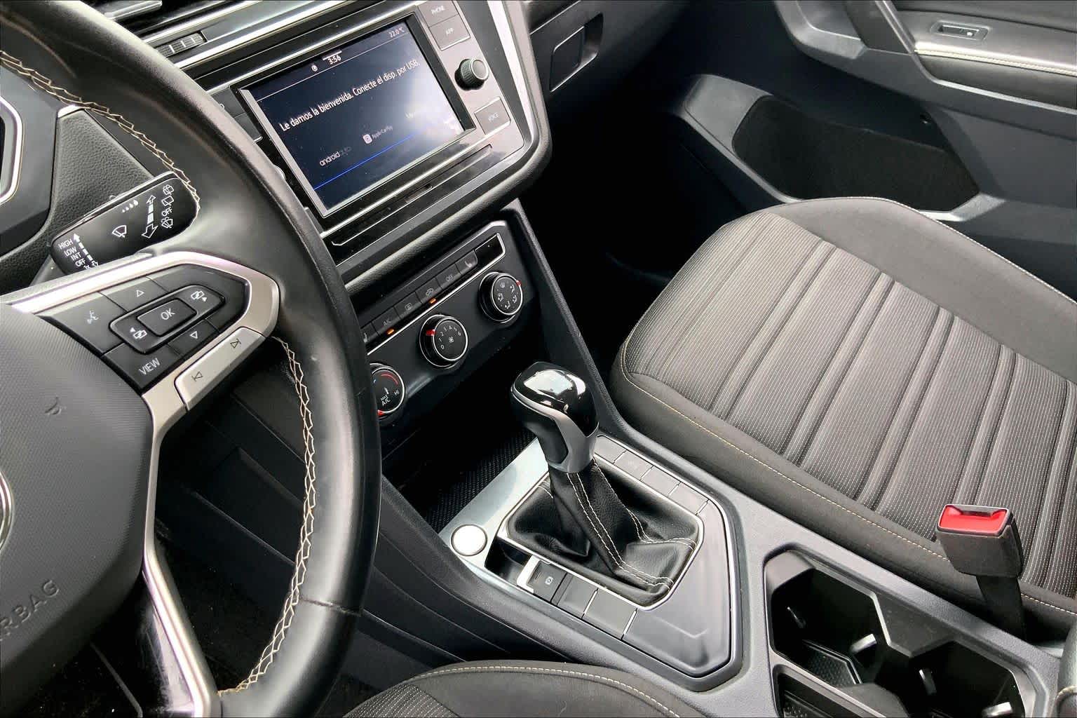 2023 Volkswagen Tiguan S Deep Black Pearl at AutoNation Ford Gulf Fwy