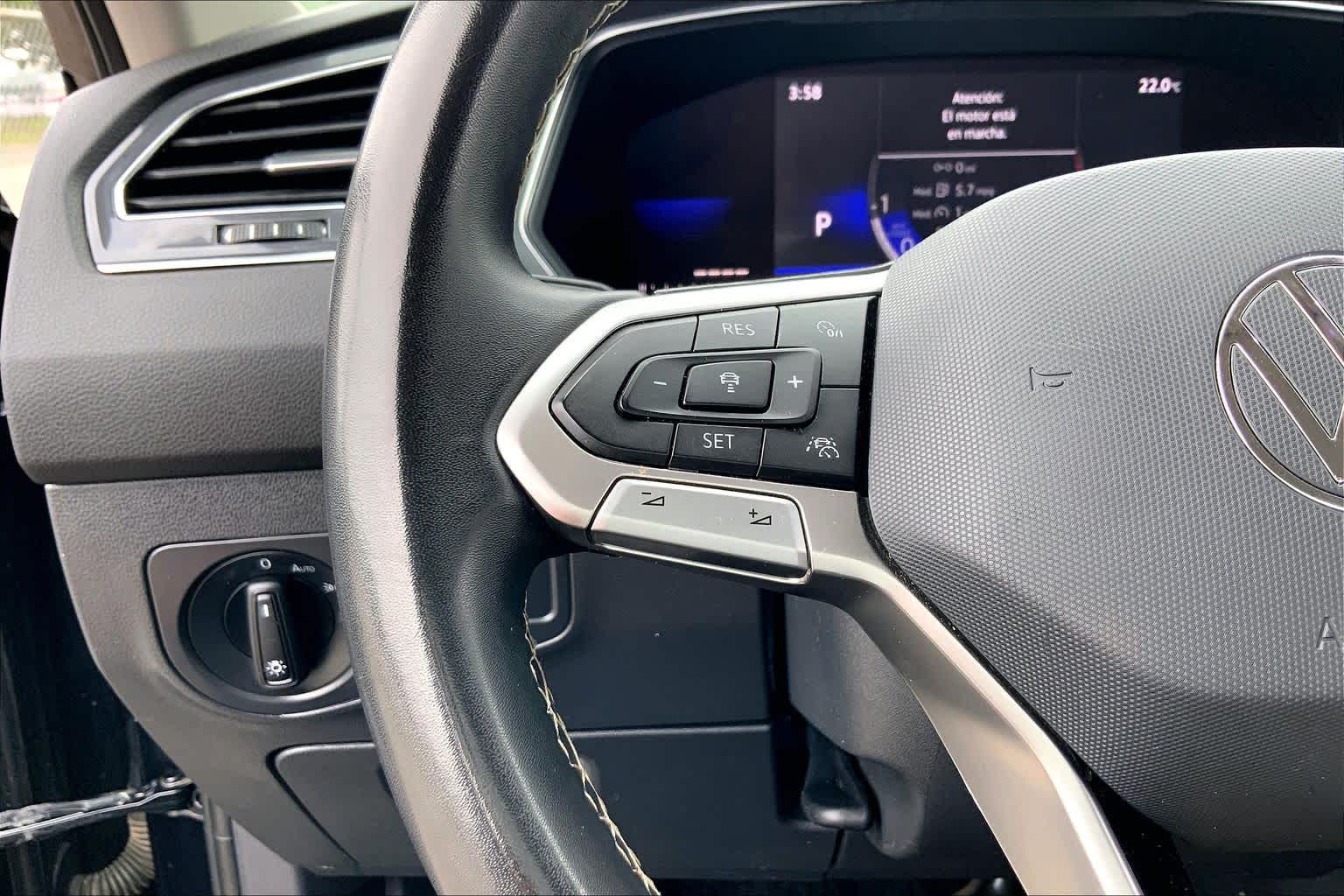 2023 Volkswagen Tiguan S Deep Black Pearl at AutoNation Ford Gulf Fwy