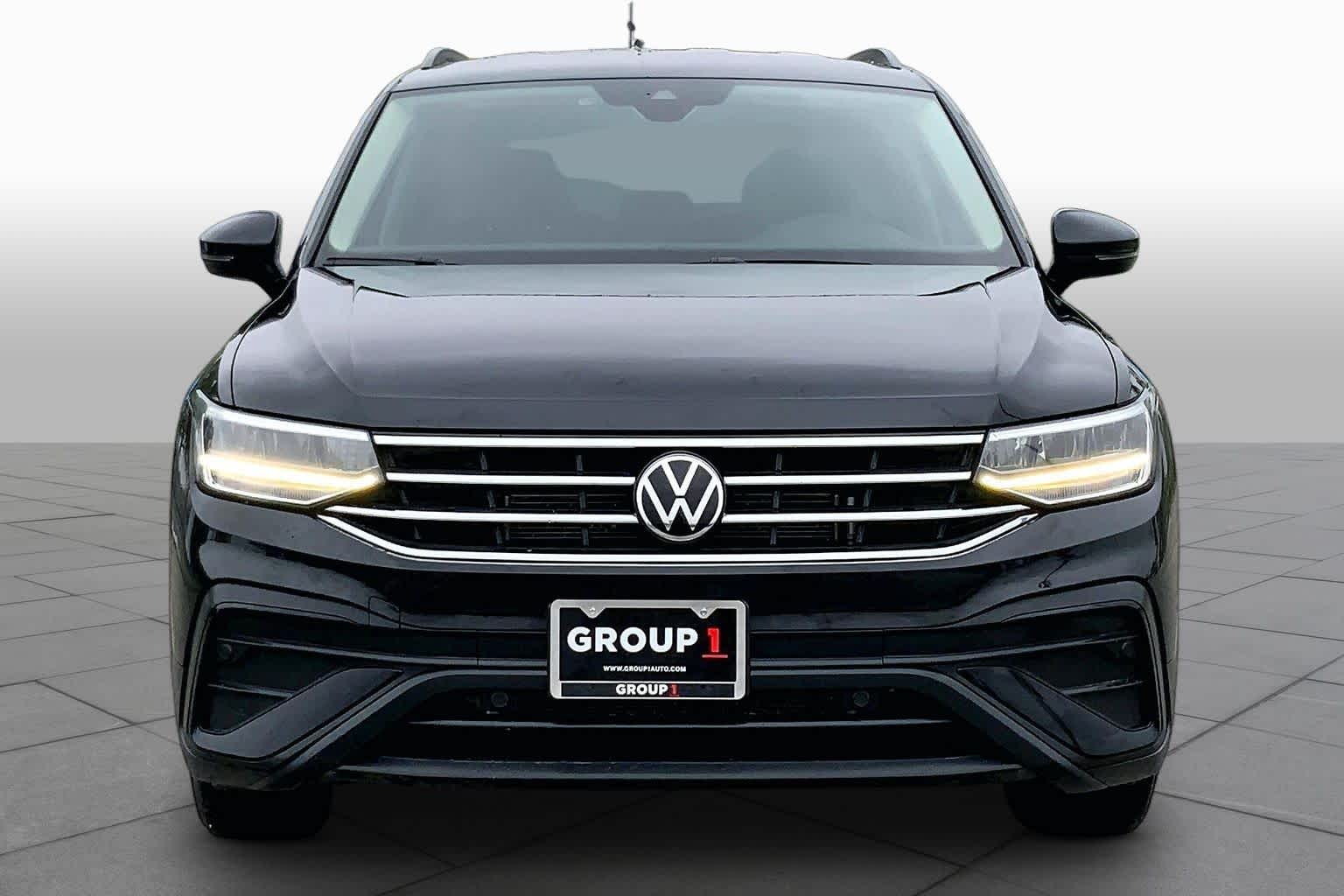 2023 Volkswagen Tiguan S Deep Black Pearl at AutoNation Ford Gulf Fwy