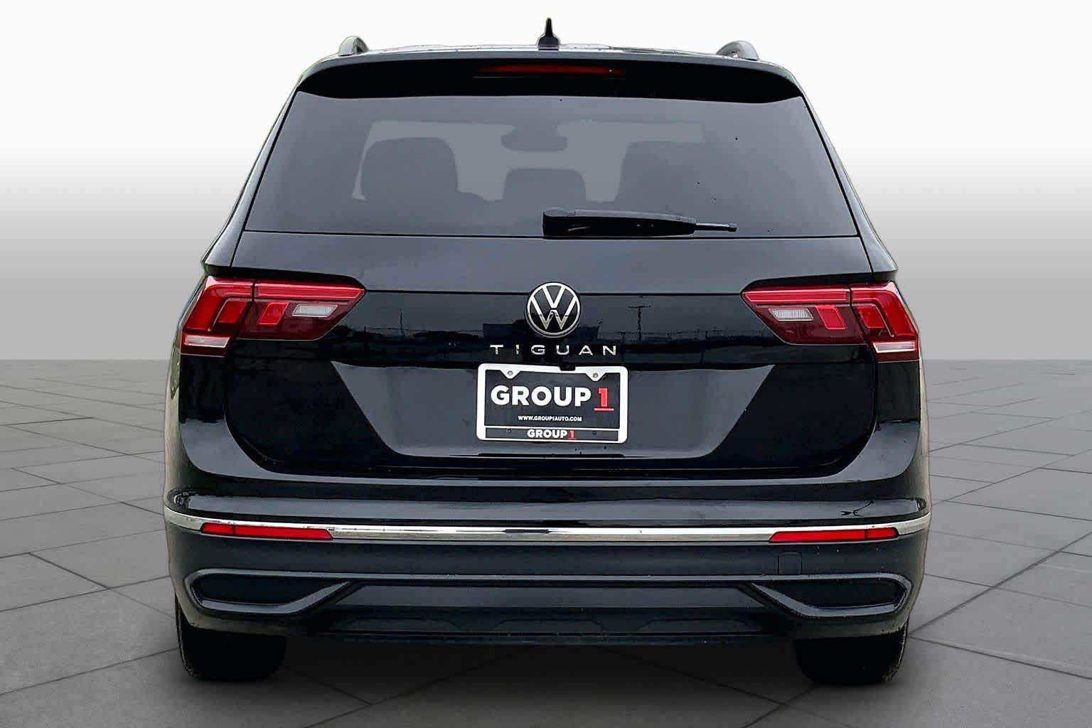 2023 Volkswagen Tiguan S Deep Black Pearl at AutoNation Ford Gulf Fwy