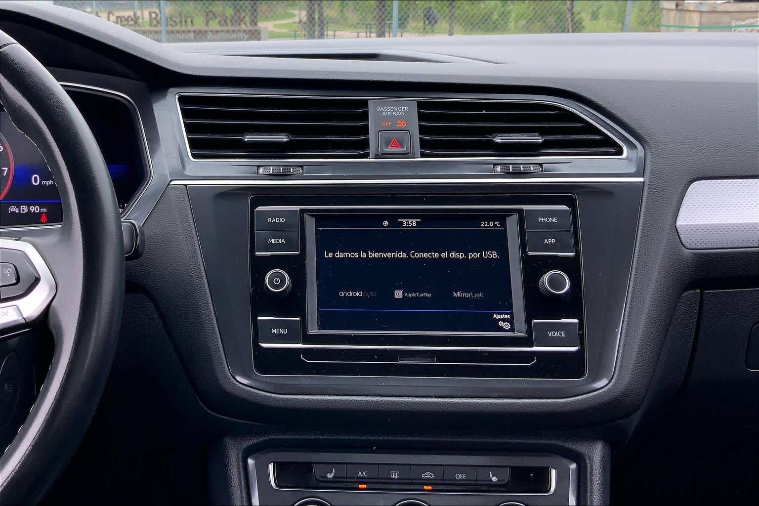 2023 Volkswagen Tiguan S Deep Black Pearl at AutoNation Ford Gulf Fwy