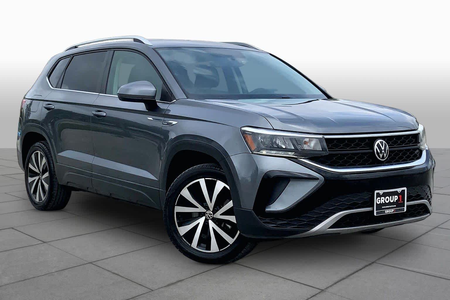 2022 Volkswagen Taos SE Platinum Gray Metallic at Lexus Southwest Houston