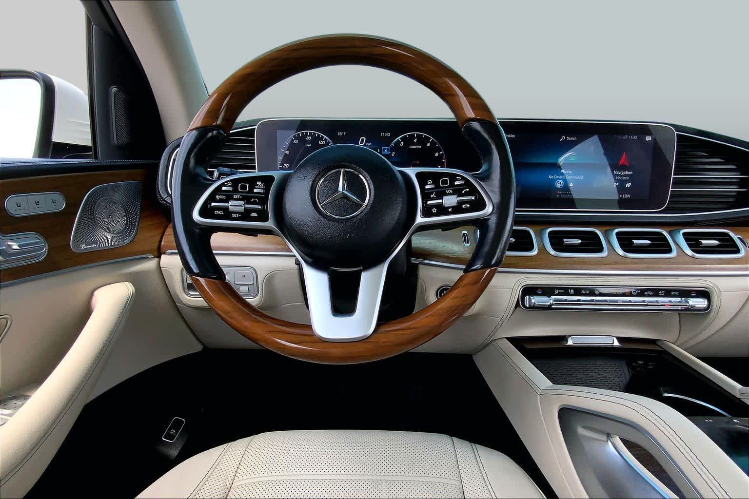 2021 Mercedes-Benz GLE 350 GLE 350 designo Diamond White Metallic at Lexus Southwest Houston